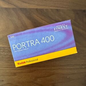 Kodak Portra 400 120mm film